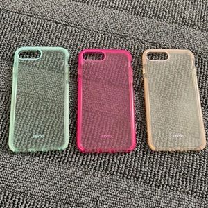 Lot of 3 iHome iPhone 8 Plus cases